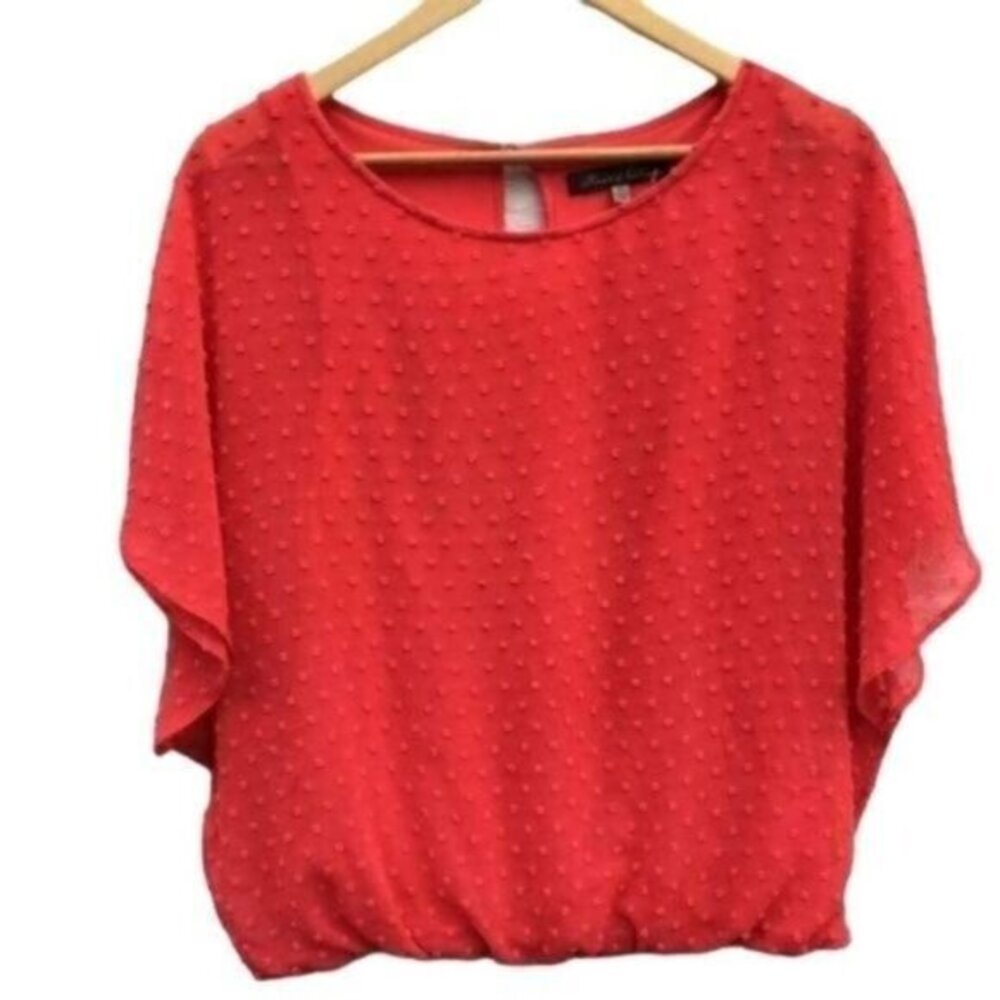 Rose & Olive Swiss Dot Blouse Top